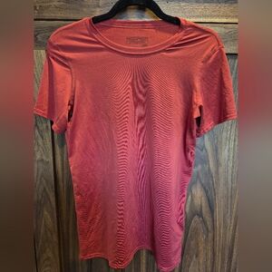Patagonia Women's Short-Sleeve Capilene Top - Red Size Small